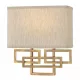 Hinkley Lighting LANZA HK-LANZA2-BR Fali lámpa 2x60W/E14