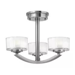   ELSTEAD HK-MERIDIAN-SF MERIDIAN Glamour Csillár Fehér, Nikkel G9 IP20
