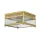 Elstead Lighting Holborn HOLBORN-F-BB Süllyesztett mennyezeti lámpa 2x60 W/E27 ip44