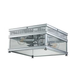   Elstead Lighting Holborn HOLBORN-F-PC Süllyesztett mennyezeti lámpa 2x60 W/E27 ip44