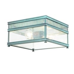   Elstead Lighting Holborn HOLBORN-F-VDG Süllyesztett mennyezeti lámpa 2x60 W/E27 ip44