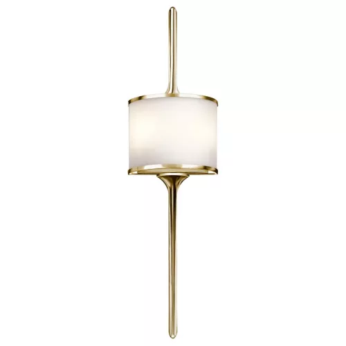 Kichler MONA KL-MONA-L-PB Fali lámpa 2x3,5W/G9 320LM IP44