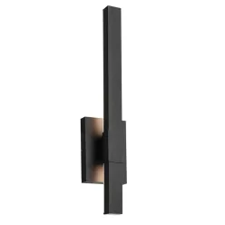   ELSTEAD KL-NOCAR-M-BK NOCRA Modern Kültéri Fali Lámpa Fekete LED IP44