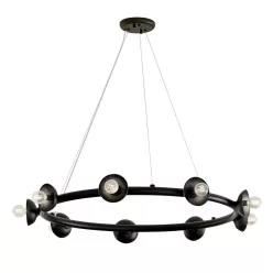 ELSTEAD KL-PALTA9-BK PALTA Modern Csillár Fekete E14 IP20