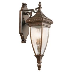   Kichler VENETIAN RAIN KL-VENETIAN2-M Kültéri Fali Lámpa 2x60W/E14 IP44