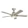 KICHLER KLF-COLERNE-52-BN DOLERNE Ventilátoros lámpa Nikkel, Könnyű Dió LED IP44