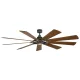 KICHLER KLF-GENTRY-85-WZ GENTRY Ventilátoros lámpa Sötét Dió, Könnyű Dió, Cink LED IP44