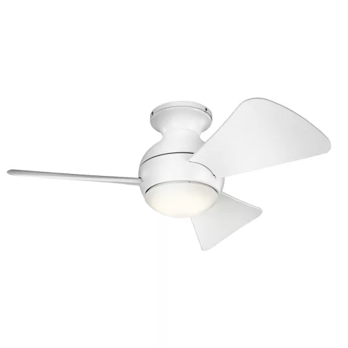 Kichler Sola KLF-SOLA-34-WHT Ventilátor 1x10W/LED 3000K 1116 lm IP23