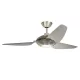 KICHLER KLF-VOYA-60-BS VOYA Ventilátoros lámpa Ezüst, Pezsgő LED IP20