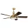 KICHLER KLFHTTERSBAY56BAB HATTERAS Ventilátoros lámpa Sárgaréz, Faipari LED IP44