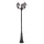 Elstead Lighting NORFOLK NR8-BLK Utcai lámpa 3x60W/E27 IP43