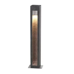   ELSTEAD PARKSTONE-BOL-A PARKSTONE Modern Kültéri Állólámpa Ezüst, Szürke LED IP55