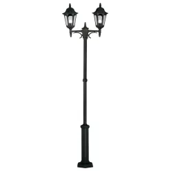   Elstead Lighting PARISH PR8-BLACK Utcai lámpa 2x60W/E27 IP44