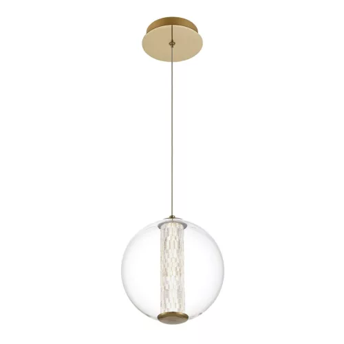 ELSTEAD QN-ATOMO-1P-BG ATOMO Egyágú Függesztett Lámpa Fém LED IP20