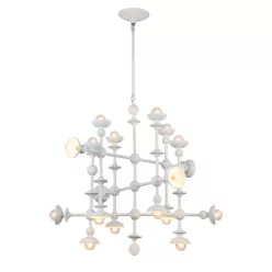   ELSTEAD QN-CADENCE18-WHT CADENCE Modern Csillár Fehér E14 IP20