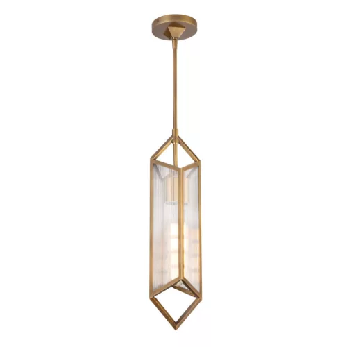 ELSTEAD QN-CAIRO-1P-VBSCR CAIRO Glamour Függesztett Lámpa Sárgaréz E27 IP20