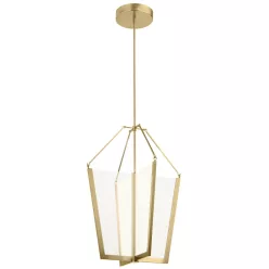   ELSTEAD QN-CALTERS-P-L-CG CALTERS Modern Led Függesztett Lámpa Pezsgő Arany LED IP20