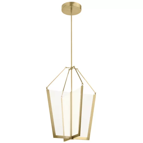 ELSTEAD QN-CALTERS-P-L-CG CALTERS Modern Led Függesztett Lámpa Pezsgő Arany LED IP20
