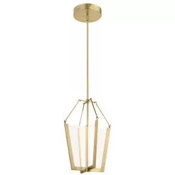   ELSTEAD QN-CALTERS-P-M-CG CALTERS Glamour Függesztett Lámpa Pezsgő Arany LED IP20