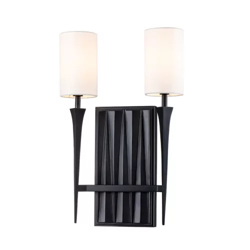 Quintiesse Crest QN-CREST-2WB-BLK Fali lámpa 2x40W/E14 IP20