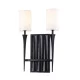 Quintiesse Crest QN-CREST-2WB-BLK Fali lámpa 2x40W/E14 IP20