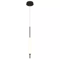   ELSTEAD QN-CUMBERLAND1PBK CUMBERLAND Modern Led Függesztett Lámpa Fehér, Matt Fekete LED IP20