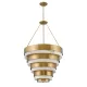 ELSTEAD QN-ECHELON-8P ECHELON Modern Led Függesztett Lámpa Idős Réz E14 IP20