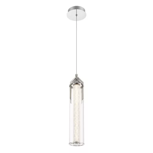 ELSTEAD QN-ESPADA-1P-PC ESPADA Glamour Függesztett Lámpa Csiszolt Króm, Átlátszó LED IP20