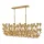 ELSTEAD QN-FLORA10-GD FLORA Glamour Függesztett Lámpa Arany E14 IP20