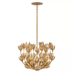   ELSTEAD QN-FLORA3-GD FLORA Glamour Függesztett Lámpa Arany E14 IP20