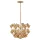 ELSTEAD QN-FLORA3-GD FLORA Glamour Függesztett Lámpa Arany E14 IP20