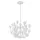 ELSTEAD QN-FLORA3-WHT FLORA Glamour Függesztett Lámpa Fehér E14 IP20