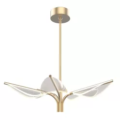   ELSTEAD QN-FLORIANA-PSNBR FLORIANA Modern Led Függesztett Lámpa Sárgaréz LED IP20