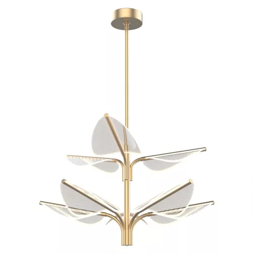 ELSTEAD QN-FLORIANA8PLNBR FLORIANA Glamour Függesztett Lámpa Sárgaréz LED IP20