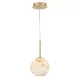 ELSTEAD QN-KEPLER-1P-S-BG KEPLER Egyágú Függesztett Lámpa Fém LED IP20