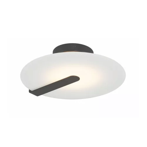 ELSTEAD QN-NUVOLA-F-S-BK NUVOLA Modern Mennyezeti Lámpa Fehér, Matt Fekete LED IP20