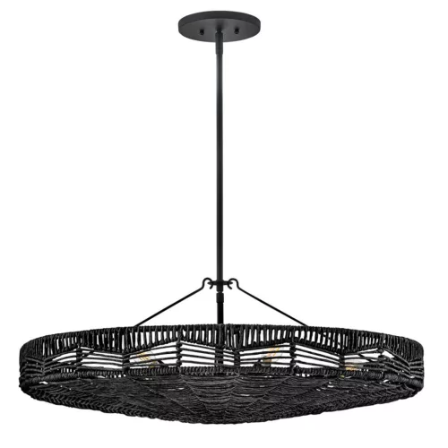 Quintiesse Ophelia QN-OPHELIA-6P-BK-BK Függőlámpa 6x40W/E14 IP20