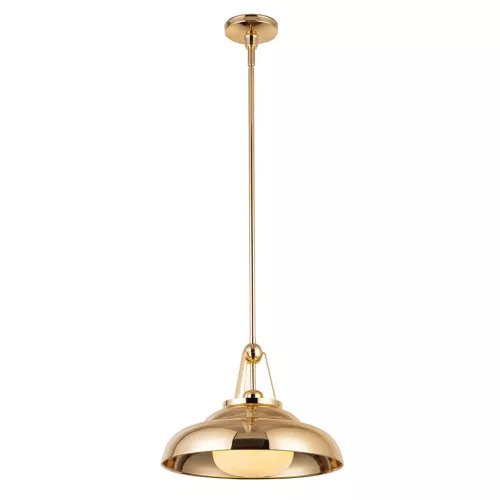 ELSTEAD QN-PALMETTO-P-MPB PALMETTO Glamour Függesztett Lámpa Sárgaréz E27 IP20