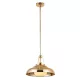 ELSTEAD QN-PALMETTO-P-MPB PALMETTO Glamour Függesztett Lámpa Sárgaréz E27 IP20