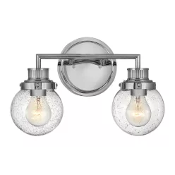   Quintiesse POPPY QN-POPPY2-PC-BATH Fali lámpa 2x60W/E27 IP44