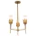 ELSTEAD QN-SAWGRASS-3-DGO SAWGRASS Modern Csillár Arany E14 IP20