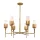 ELSTEAD QN-SAWGRASS-6-DGO SAWGRASS Modern Csillár Arany E14 IP20