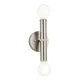 Quintiesse Torche QN-TORCHE-2W-BN Fali lámpa 2x3W/G9 3000K 600lm IP44