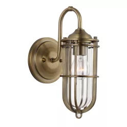   ELSTEAD QN-URBANREST1 URBAN Klasszikus Kültéri Fali Lámpa Antik Bronz E27 IP44