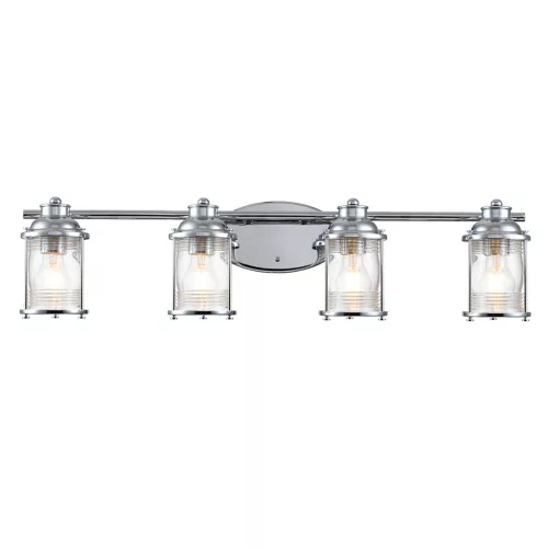 Quintiesse ASHLAND BAY QN-ASHLANDBAY4-PC-BATH Fali lámpa 4x60W/E27 IP44