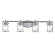 Quintiesse ASHLAND BAY QN-ASHLANDBAY4-PC-BATH Fali lámpa 4x60W/E27 IP44