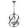 ELSTEAD QNBLACKSMITH3POBK BLACKSMITH Kültéri Függő Lámpa Fekete, Opál IP44