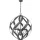 ELSTEAD QNBLACKSMITH5POBK BLACKSMITH Kültéri Függő Lámpa Fekete, Opál IP44