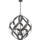 ELSTEAD QNBLACKSMITH5POBK BLACKSMITH Kültéri Függő Lámpa Fekete, Opál IP44