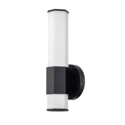   Quintiesse FACET QN-FACET-LED1-BK-BATH Fali lámpa 1x12W/LED 3000k 1080LM IP44